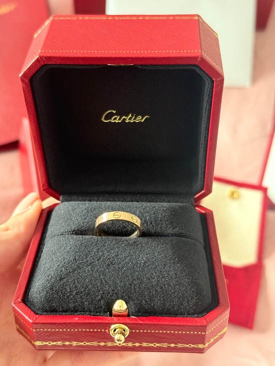 Cartier love ring 49 rose gold - Picture 2 of 4